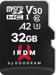 Karta GoodRam IRDM M2AA MicroSDHC 32 GB Class 10 UHS-I/U3 A2 V30 (IR-M2AA-0320R12)