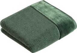  Vossen Ręcznik bawełniany 50x100 cm PURE Green Tea Ciemnozielony