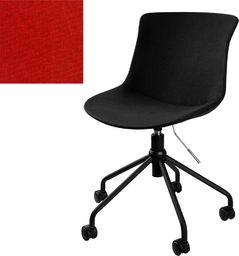  Selsey SELSEY Krzesło konferencyjne Easy R obrotowe czerwone