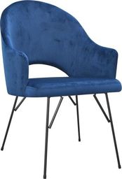  Elior Granatowy tapicerowany fotel wypoczynkowy - Jorti 5X