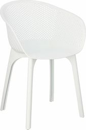  Elior Ażurowe krzesło białe - Bliss