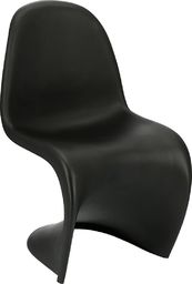  Elior Designerskie krzesło czarne - Dizzel