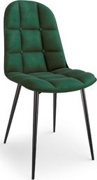  Elior Stylowe tapicerowane krzesło glamour Volter- zielony