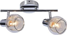 Lampa sufitowa Lumes Chromowana lampa sufitowa z regulacją reflektorów - EX786-Gavo