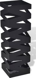  Elior Czarny nowoczesny metalowy parasolnik - Nauro 3S