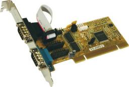 Kontroler Exsys PCI - 2x Port szeregowy (EX-41052-2)