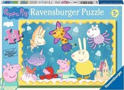  Ravensburger Puzzle 35 elementów Świnka Peppa Podwodny świat