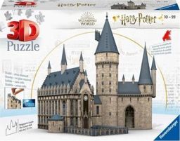 Ravensburger Puzzle 3D Budynki, Zamek Hogwarts Harry Potter