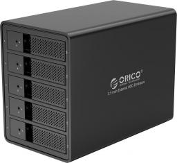 Stacja dokująca Orico USB 3.0 - 5x 3.5" SATA (9558U3-EX-EU-BK-BP)