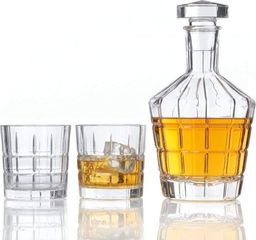  Leonardo Kpl. karafka + 2szkl. do whisky SPIRITII