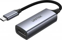 Adapter USB Unitek USB - DisplayPort Szary  (V1411A)