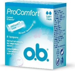 O.B ProComfort Light Days komfortowe tampony 1 op.-8szt