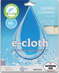 E-cloth E-cloth zestaw ciereczek do prysznica i do szka - komplet 2 sztuki SHK E20083