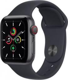 Smartwatch Apple Watch SE GPS 40mm Space Grey Platinium Sport + Cellular Czarny  (MKR23WB/A)