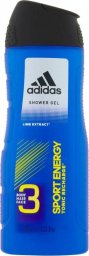  Adidas Adidas A3 Sport Energy żel pod prysznic 400ml dla mężczyzn