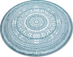  Dywany Łuszczów Dywan FUN Napkin serweta koło - niebieski, koło 200 cm
