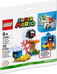  LEGO Super Mario Fuzzy i platforma z grzybem - zestaw dodatkowy (30389)
