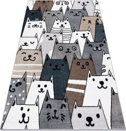  Dywany Łuszczów Dywan FUN Gatti dla dzieci, koty, kotki multi kolorowy, 140x190 cm