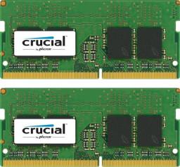 Pamięć do laptopa Crucial SODIMM, DDR4, 8 GB, 2400 MHz, CL17 (CT2K4G4SFS824A)