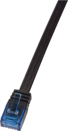  LogiLink Patch Cable płaski Cat.5e U-UTP 15m czarny (CP0140B)