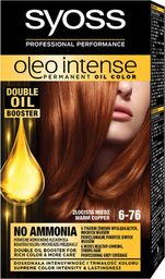  Syoss Syoss Oleo Intense farba do włosów trwale koloryzująca z olejkami 6-76 Złocista Miedź