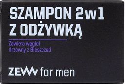  Zew for Men Zew For Men Szampon 2w1 z odżywką z węglem drzewnym z Bieszczad 85ml