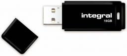 Pendrive Integral Czarny 16GB (INFD16GBBLK)