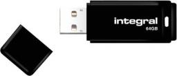 Pendrive Integral Black, 64 GB  (INFD64GBBLK)
