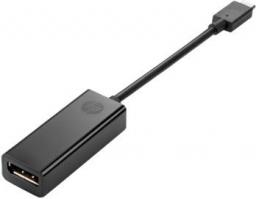 Adapter USB HP USB-C - DisplayPort Czarny  (N9K78AA)