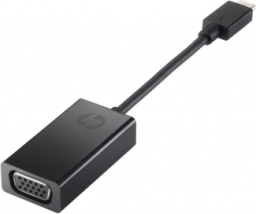 Adapter USB HP USB-C - VGA Czarny  (N9K76AA)