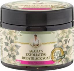 BANIA AGAFII Agafia's Exfoliating Body Black Soap głęboko oczyszczające czarne mydło 300ml