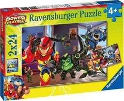  Ravensburger Puzzle 2x24 Power Players