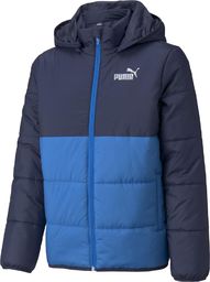 Puma Kurtka zimowa chłopięca Puma Core Padded niebieska 58957006 140