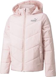 Puma Kurtka zimowa dziewczęca Puma Core Padded różowa 58957636 116