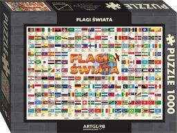 Artglob Puzzle Flagi świata 1 000 elementów