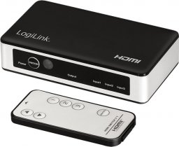 Switch LogiLink LogiLink Switch HDMI 3x1-Port, 4K/30Hz, HDCP,CEC,RC