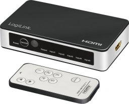 Switch LogiLink LogiLink Switch HDMI 5x1-Port, 4K/60Hz, HDCP,HDR,CEC,RC