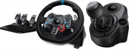 Kierownica Logitech G29 Racing Wheel (941-000112) + Shifter G29, G920 Driving Force (941-000130)