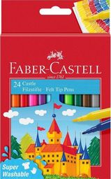  Faber-Castell Flamastry Zamek 24 kolory FABER CASTELL