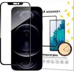  Wozinsky Wozinsky Super Wytrzymałe Szkło Hartowane Full Glue Na Cały Ekran Z Ramką Case Friendly Iphone 13 Pro / Iphone 13 Czarny