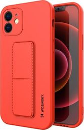  Wozinsky Wozinsky Kickstand Case Elastyczne Silikonowe Etui Z Podstawką Iphone Xs Max Czerwony