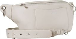 David Jones Saszetka damska biała nerka David Jones CM5707 CREMMA WHITE