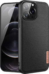  Dux Ducis Dux Ducis Fino etui pokrowiec pokryty nylonowym materiałem iPhone 13 Pro Max czarny
