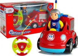 Lean Sport Auto Straż Pożarna z kierownicą Zdalnie Sterowana