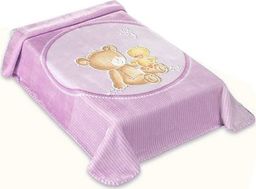  Belpla Kocyk 80x110 Baby Perla Gold 549 Purple Belpla