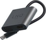 Stacja/replikator Linq Linq Hub 4w1 USB 3.0, USB-C HDMI, VGA