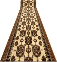  Dywany Łuszczów CHODNIK BCF ZEGARY beż 70 cm, 70x560 cm