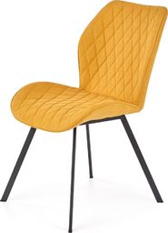  Selsey SELSEY Krzesło tapicerowane Arect żółte