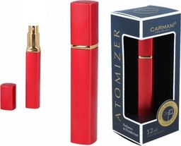  Hanipol Atomizer - pojemnik karbowany na perfumy/płyn antybakteryjny - czerwony