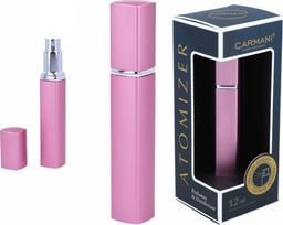  Hanipol Atomizer - pojemnik karbowany na perfumy/płyn antybakteryjny - różowy